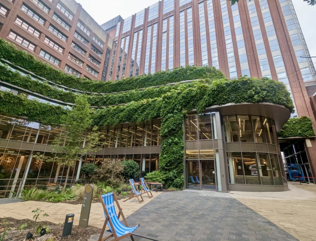 West Village Leeds with HYVERT living wall by I Want Plants