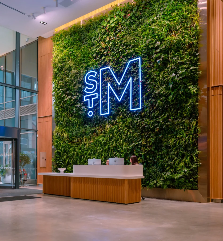 HYVERT.AI in communal entrance lobby at St Michael's Manchester