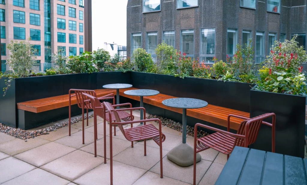 Pall Mall Roof Terrace plants by I Want Plants